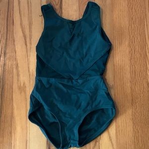 All Meshed Up Leo-Botanical Green